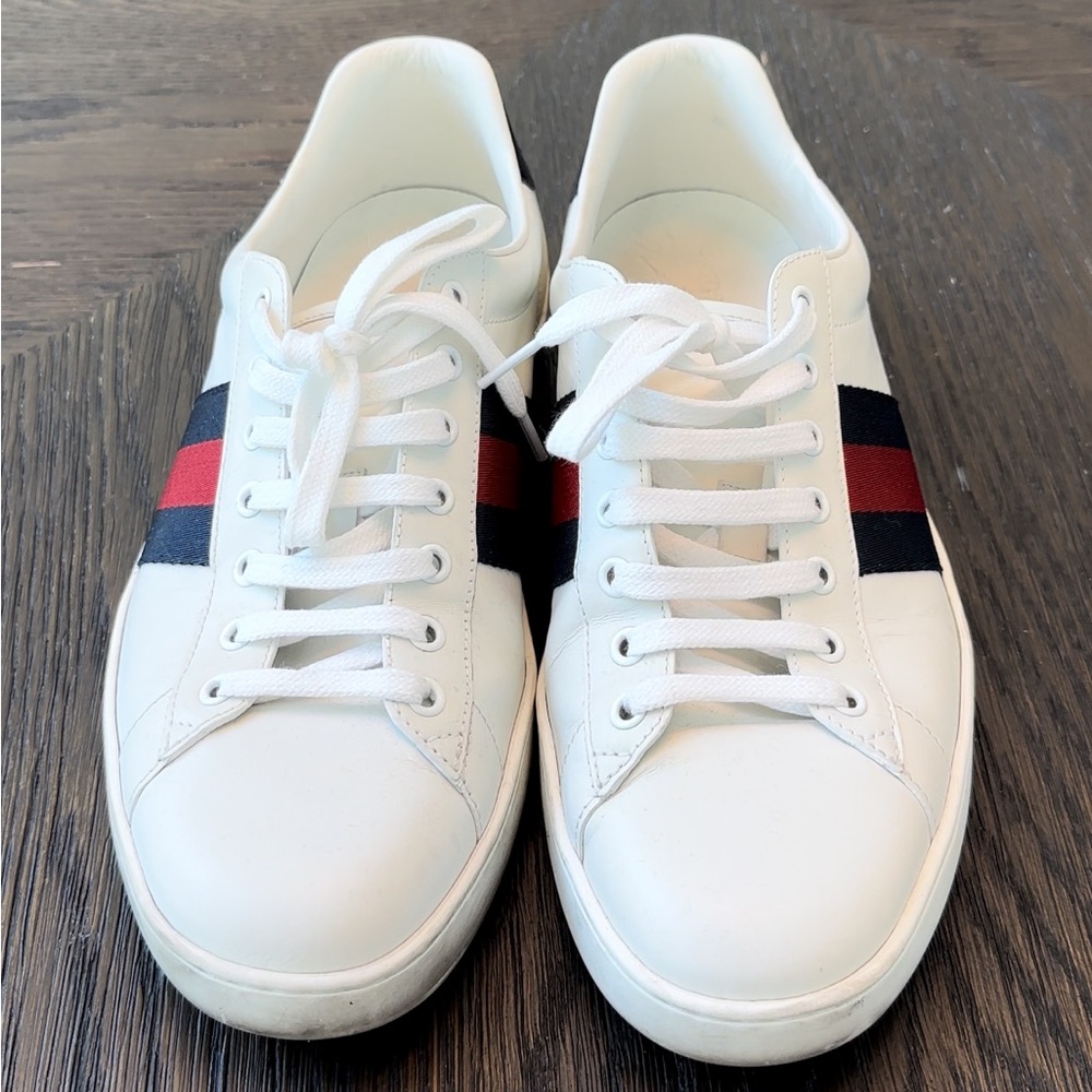 GG Stripe Tennis Sneakers
